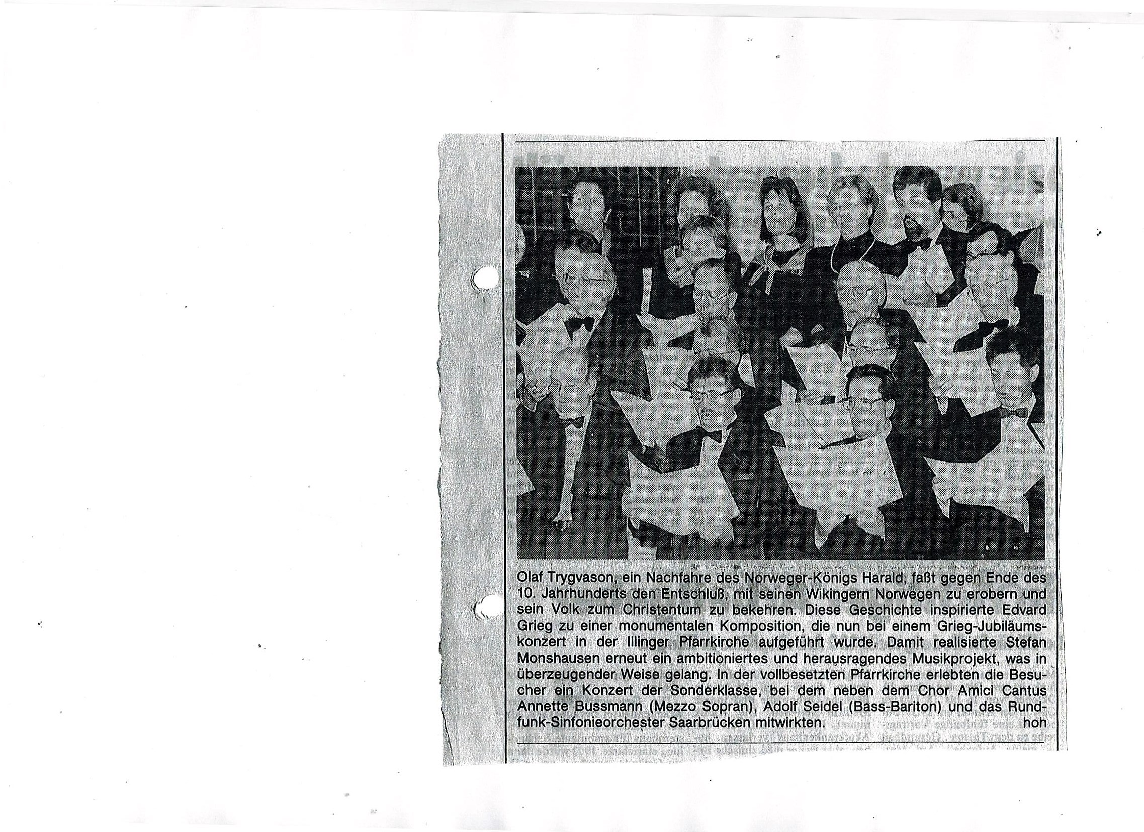 Illtalrundschau Grieg Konzert1993